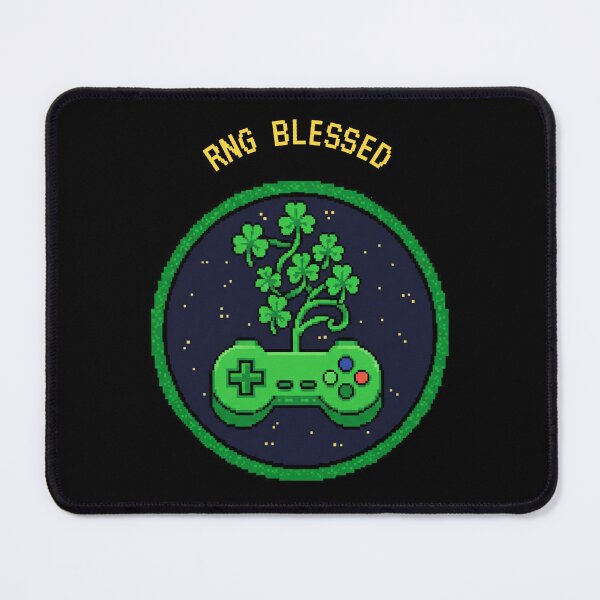 Item preview, RNG Blessed - St. Patrick's Day Pixel Art Gamer Luck designed and sold by Artur-GrafiTee.