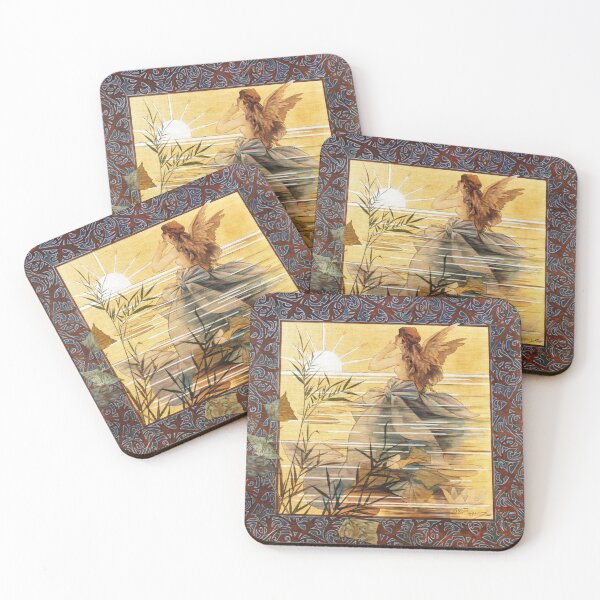 Item preview,  Composition with Winged Nymph at Sunrise designed and sold by Donkey's Salad.