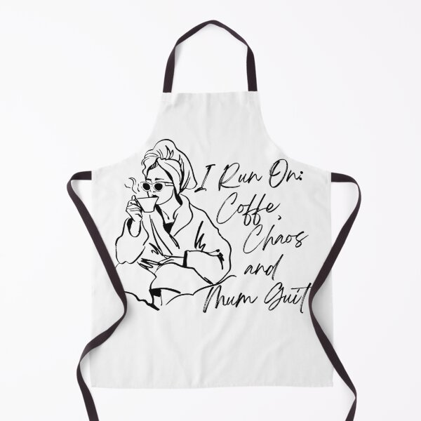 Item preview, I Run On: Coffee, Chaos and Mum Guilt Design for Busy Mothers designed and sold by Tysia Desings.