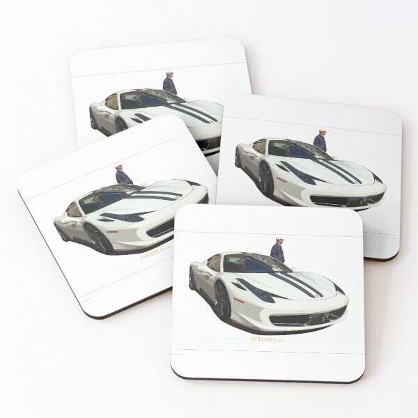 Item preview, Iconic Italian Sportscar, Ferrari Italia Illustration, Robert Hills designed and sold by Robert Hills.