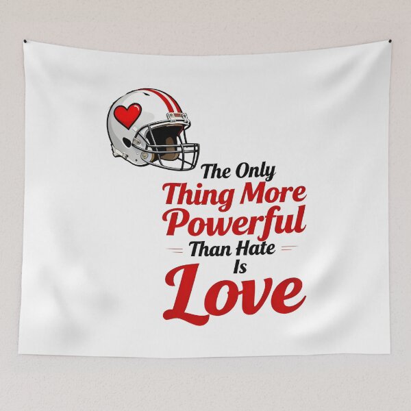 Item preview, The Only Thing More Powerful Than Hate Is Love designed and sold by Uglyandcute.