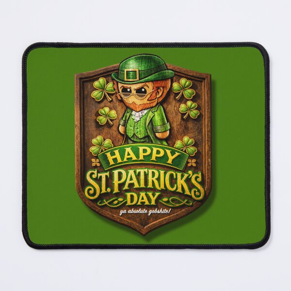 Item preview, HAPPY ST PATRICKS DAY PUB SIGN POOTERBELLY designed and sold by Pat McNeely.