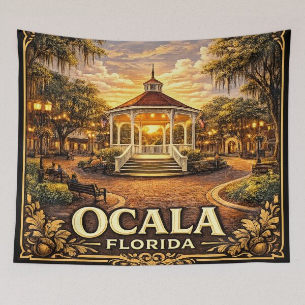 Item preview, Ocala Downtown Square Gazebo designed and sold by LizzyLooDoo Designs.