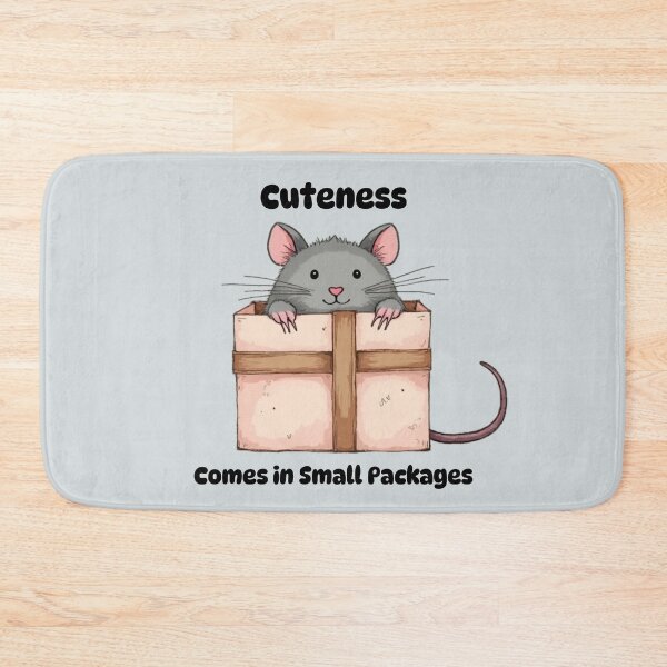 Item preview, Cuteness Comes in Small Packages Pet Rat designed and sold by Sachie's Studio.