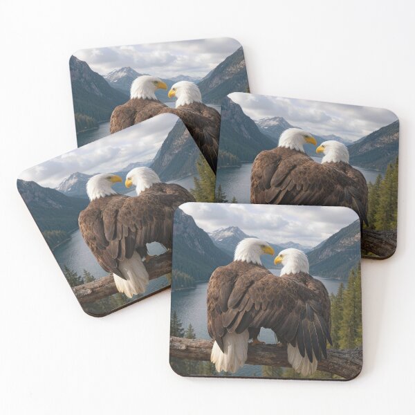 Item preview, Bald Eagle Protecting His Mate designed and sold by Maria Dryfhout.