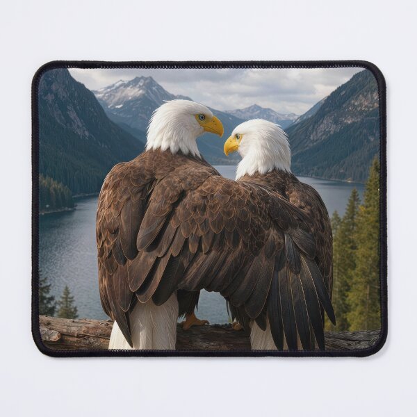 Item preview, Bald Eagle Protecting His Mate designed and sold by Maria Dryfhout.