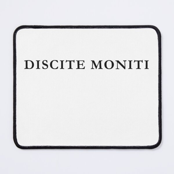 Item preview, Discite Moniti Latin Dark Academia Scholarly Text Design designed and sold by semenol.