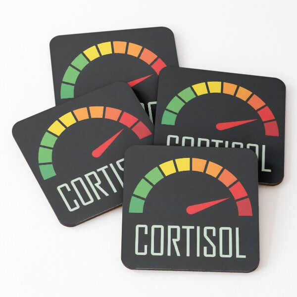 Item preview, Cortisol Stress Meter Gauge Mental Health Humor designed and sold by AnnDesignStudio.