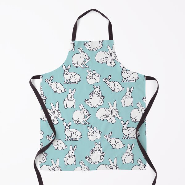Item preview, Stylized Bunnies on Sunshine Blue designed and sold by JamieWetzel.