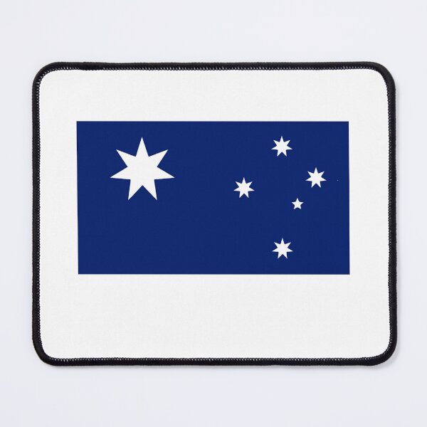 Item preview, Alternative Australia Flag white blue navy designed and sold by Kangaroo Sun.
