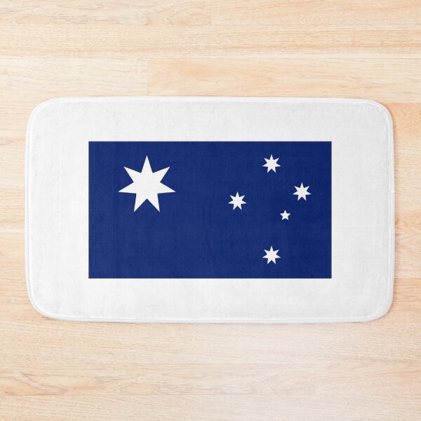 Item preview, Alternative Australia Flag white blue navy  designed and sold by Kangaroo Sun.