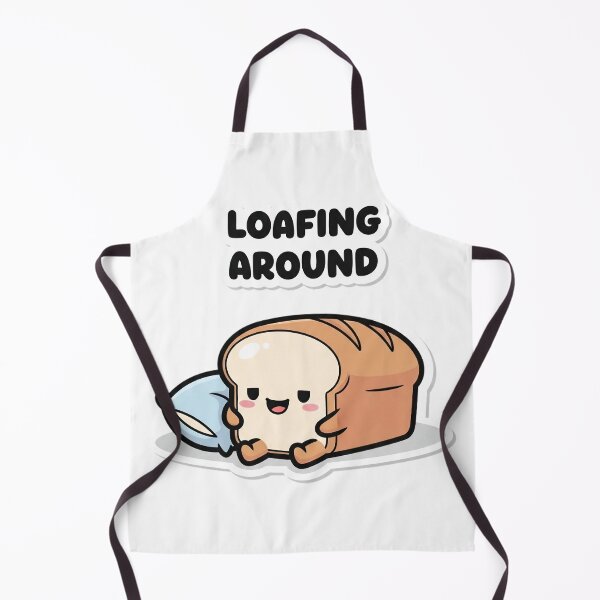 Item preview, Loafing Around - Cute Toast designed and sold by artaipix.