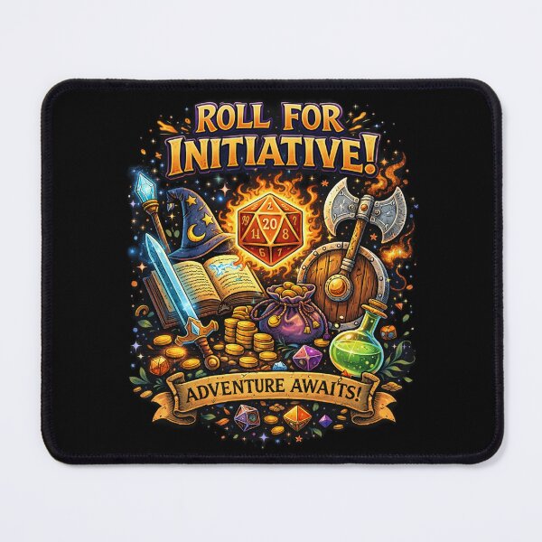 Item preview, Roll for Initiative – Fantasy Tabletop RPG Adventure Design designed and sold by DogLord.