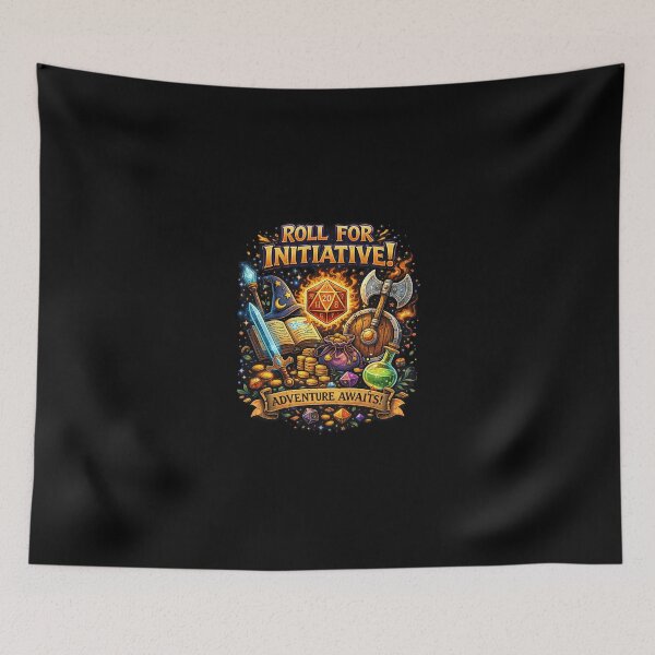 Item preview, Roll for Initiative – Fantasy Tabletop RPG Adventure Design designed and sold by DogLord.