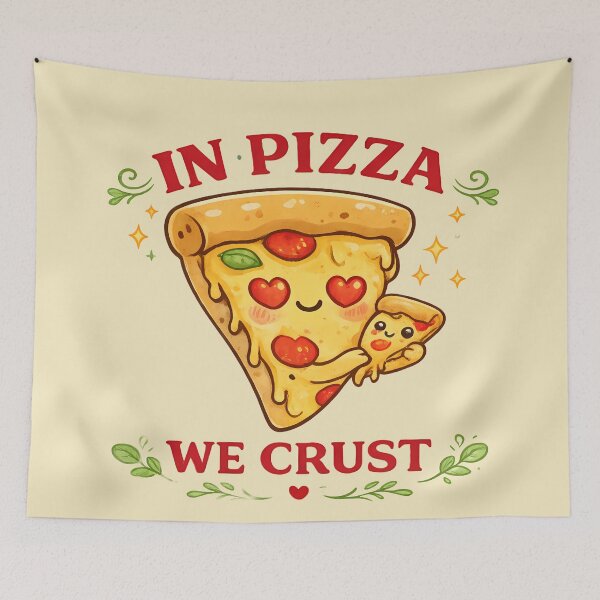 Item preview, In Pizza We Crust Funny Foodie designed and sold by xmoudx.
