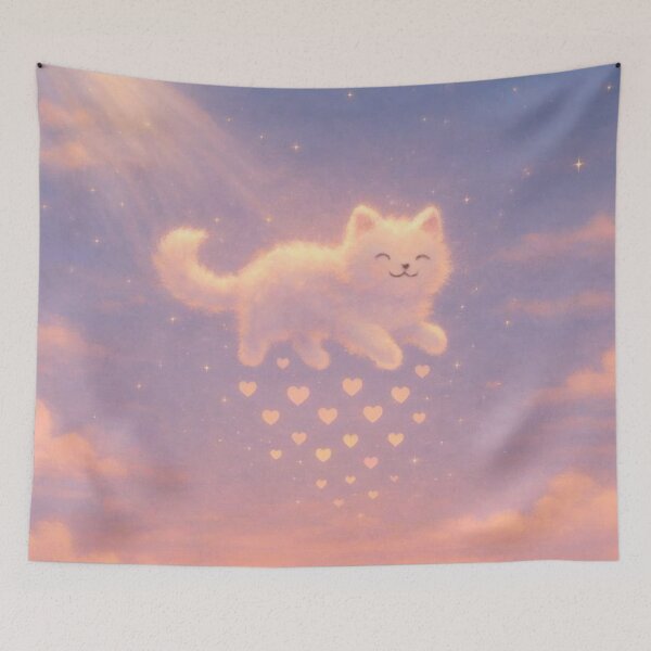 Item preview, Kitty Rain of Love designed and sold by PurrfectWhisper.