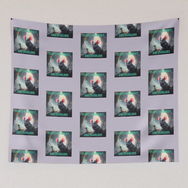 Item preview, Fluffy,Friendly, and Fabulous Pet Rat designed and sold by Sachie's Studio.
