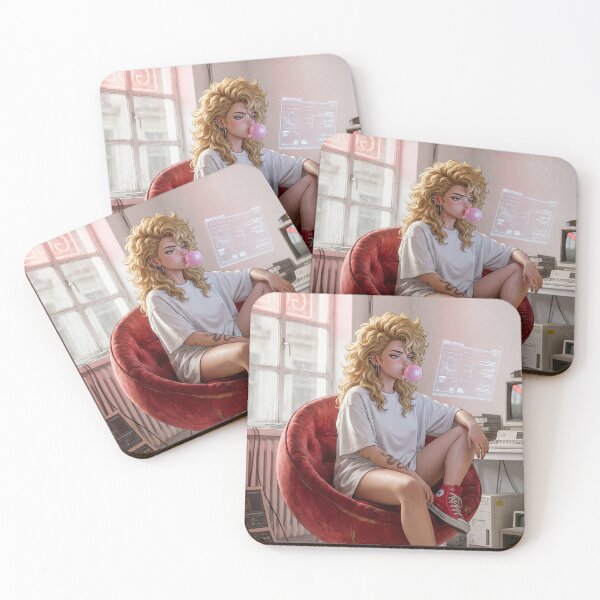 Item preview, Retro-Future Chill: Bubblegum & Bytes designed and sold by Keo Store.