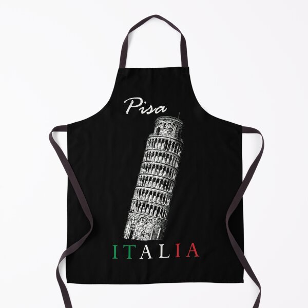 Item preview, Leaning Tower of Pisa Italy Vintage Travel Landmark designed and sold by WHConwayDesigns.