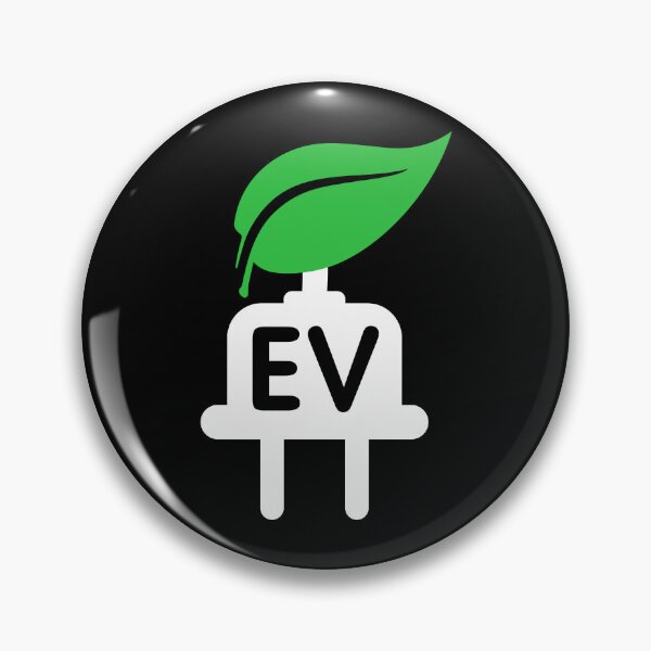 Artikelvorschau, Ev-Stecker grüner Blatt-Aufkleber aus Vinyl für Elektrofahrzeuge entworfen und verkauft von ramwebroom.