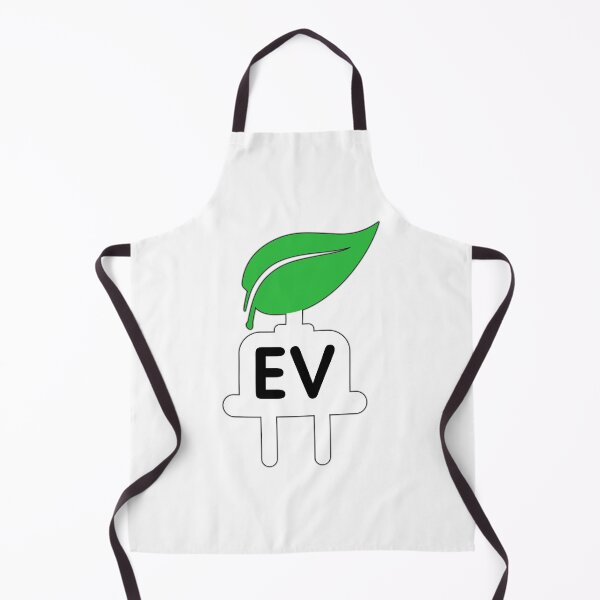 Item preview, Ev plug green Leaf Decal vinyl for electric vehicle car designed and sold by ramwebroom.
