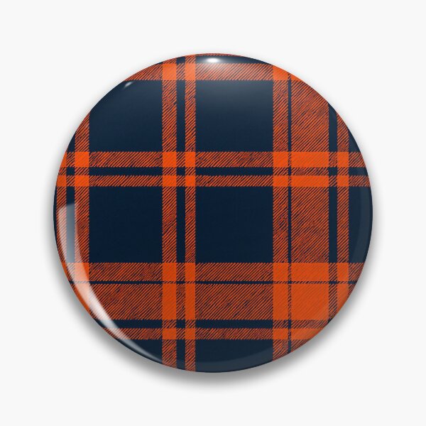 Item preview, Chicago bears plaid tartan  designed and sold by Broken Antler Designs .