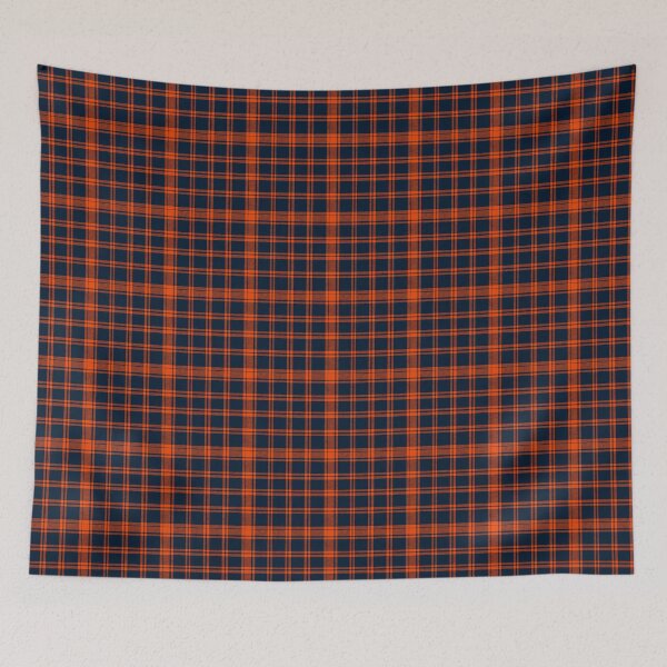 Item preview, Chicago bears plaid tartan  designed and sold by Broken Antler Designs .