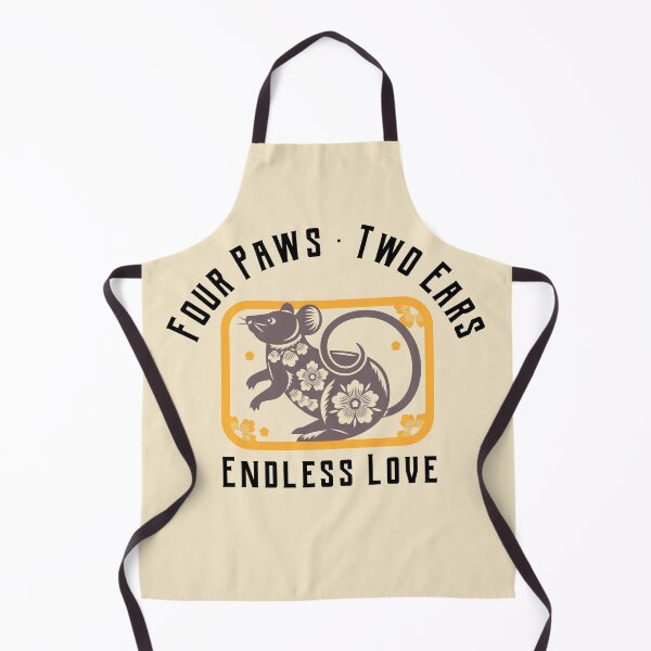 Item preview, Four Paws Two Ears Endless Love Pet Rat designed and sold by Sachie's Studio.