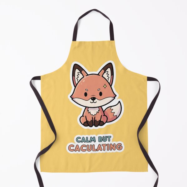 Item preview, Calm But Calculating - Cute Fox designed and sold by artaipix.