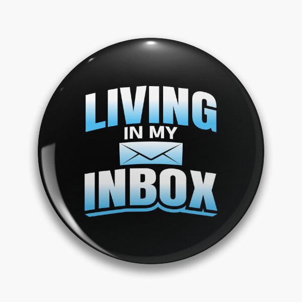 Item preview, Funny Living In My Inbox Design designed and sold by Nagara Store.