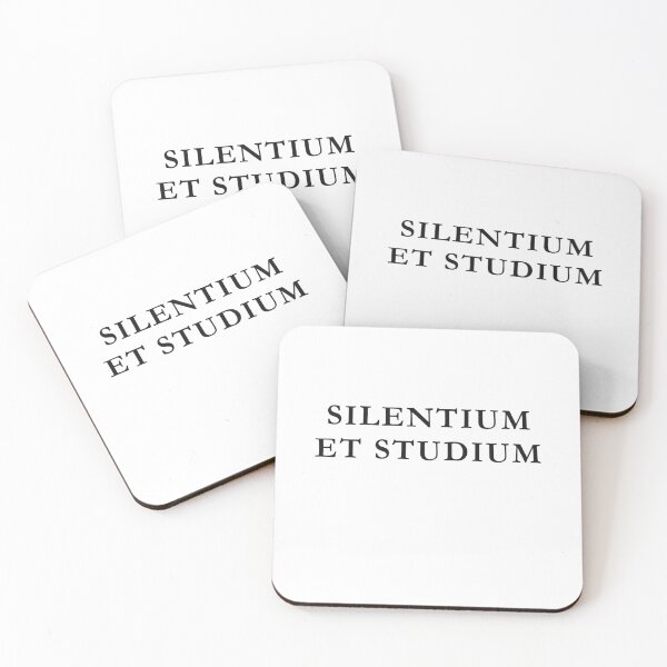 Item preview, Silentium et Studium Latin Academic Dark Academia Design designed and sold by semenol.