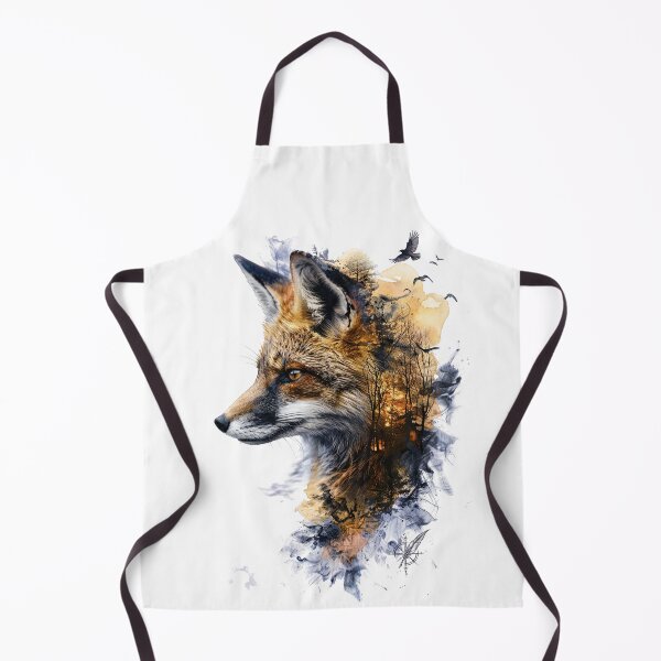 Item preview, Renard – Forest Fox Watercolor Art designed and sold by novapixel25100.