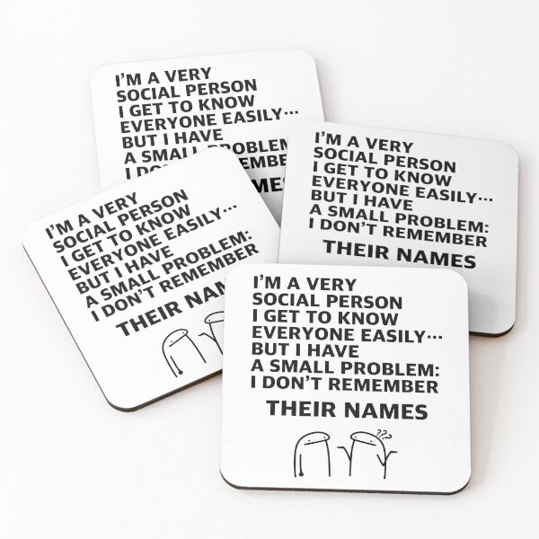 Item preview, Social But Bad With Names designed and sold by hussain-dz.