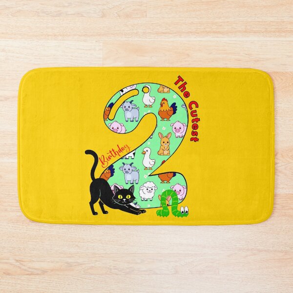 Item preview, Second Birthday - Animals Pattern Design designed and sold by Doodle-Bloom.