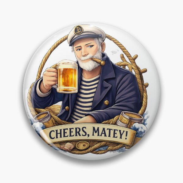 Item preview, Portside Pint & Stogie designed and sold by Rents Due So You Haz Stickers and Merch.