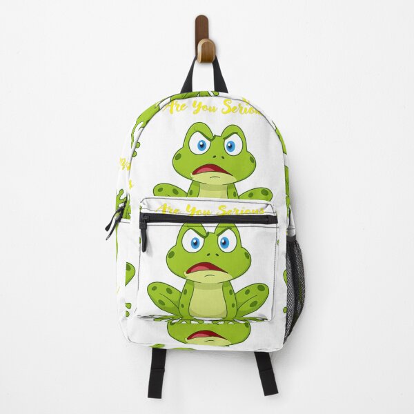 Item preview, Are You Serious Frog – Funny Angry Frog Reaction Meme designed and sold by It's Bro Brand ★ ★ ★ ★ ★.