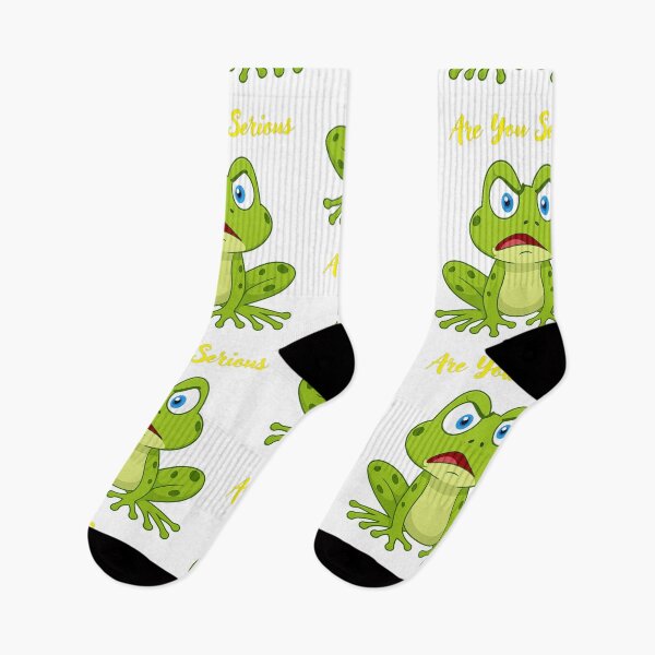Item preview, Are You Serious Frog – Funny Angry Frog Reaction Meme designed and sold by It's Bro Brand ★ ★ ★ ★ ★.