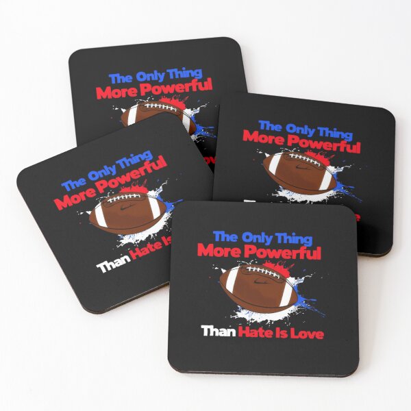 Item preview, The Only Thing More Powerful Than Hate Is Love Defend Our Democracy designed and sold by SkeletonsDanger.