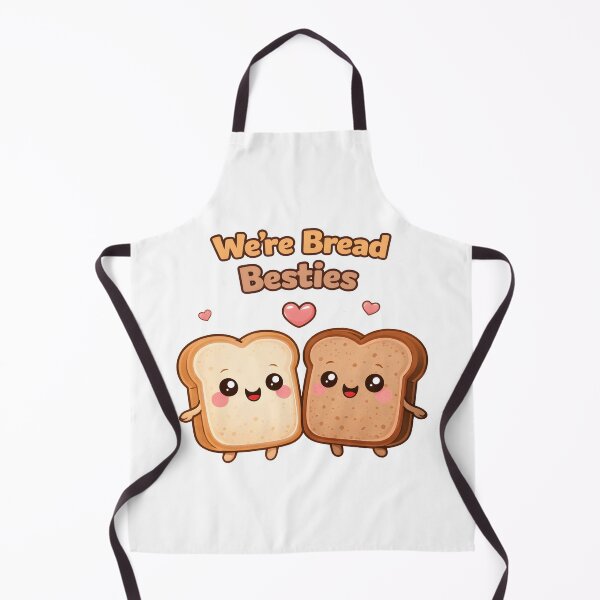 Item preview, Were Bread Besties Cute Kawaii Toast Friends. designed and sold by The-T-In-Retro.