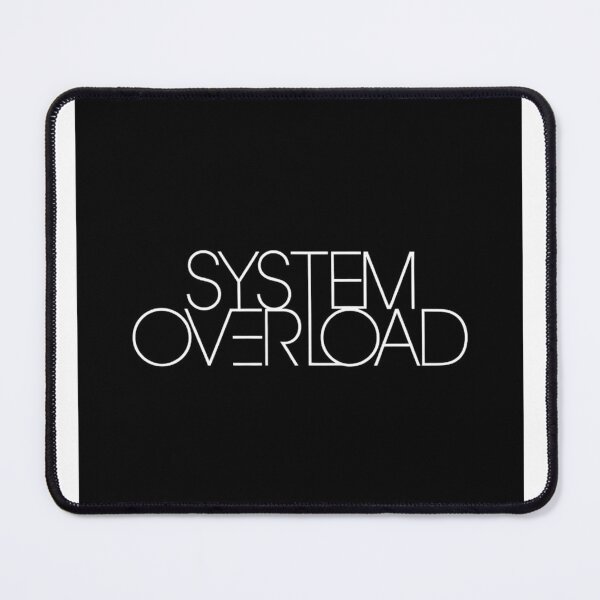 Item preview, System OVERLOAD Minimal Cyberpunk Typography Design designed and sold by RMProject.