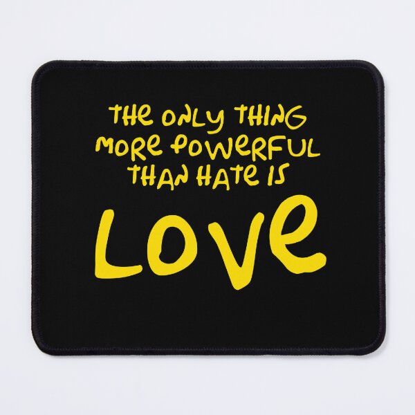 Item preview, The Only Thing More Powerful Than Hate Is Love America With Honor designed and sold by SkeletonsDanger.