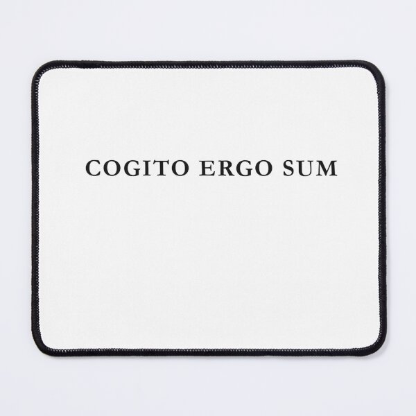 Item preview, Cogito Ergo Sum Latin Philosophy Dark Academia Text Design designed and sold by semenol.