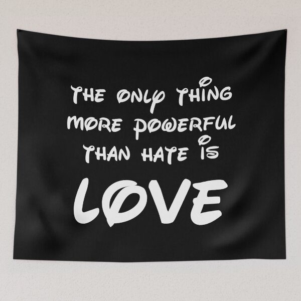 Item preview, The Only Thing More Powerful Than Hate Is Love United In Freedom designed and sold by SkeletonsDanger.