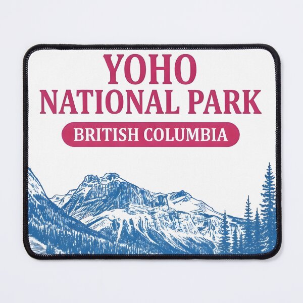 Item preview, Yoho National Park British Columbia Pastel Landscape Moose designed and sold by HowToCanadian.