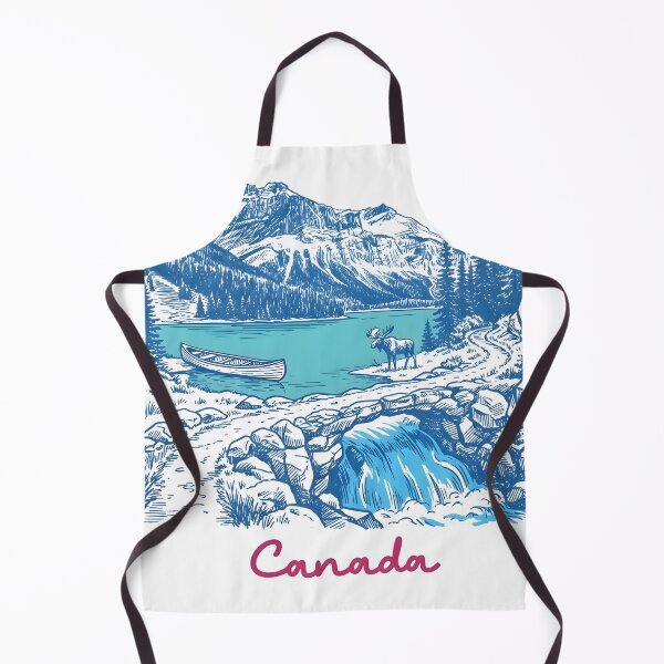 Item preview, Yoho National Park British Columbia Pastel Landscape Moose designed and sold by HowToCanadian.
