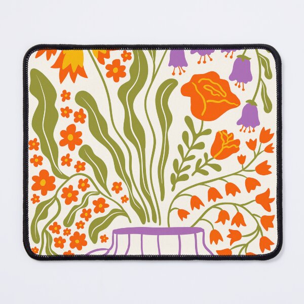 Item preview, Motifs floraux avec pot de fleurs designed and sold by ArtPlus+.