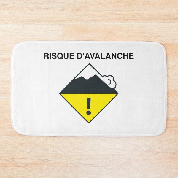 Item preview, Avalanche risk signs designed and sold by Timena.