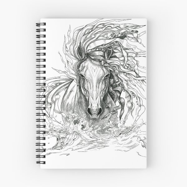 Item preview, Kelpie, mythical water horse designed and sold by TraceyEvansArt.