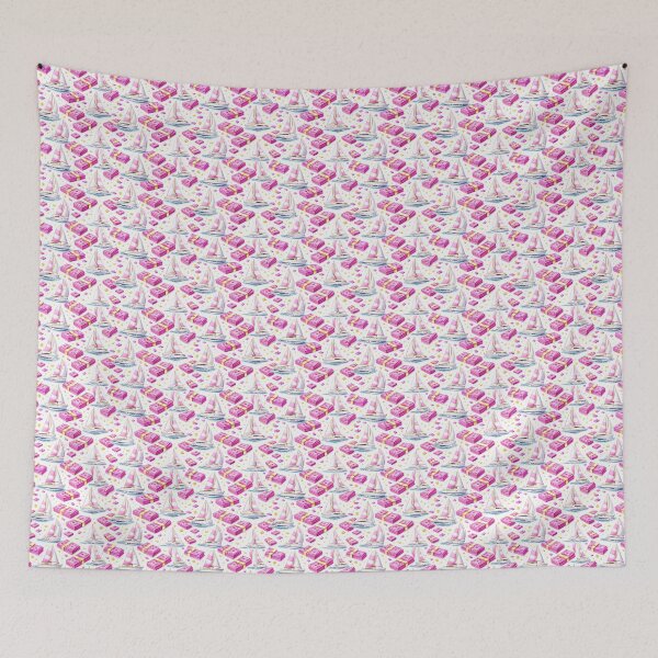 Item preview, Is Sailing Expensive Propellers Pink White designed and sold by ChristinasMess.