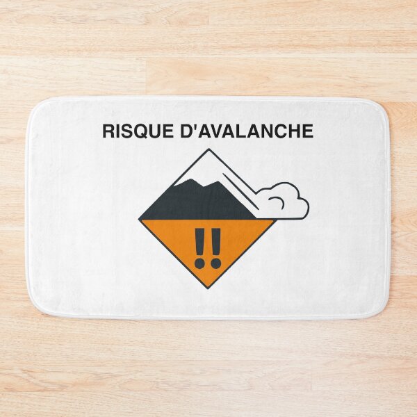 Item preview, Avalanche risk signs designed and sold by Timena.